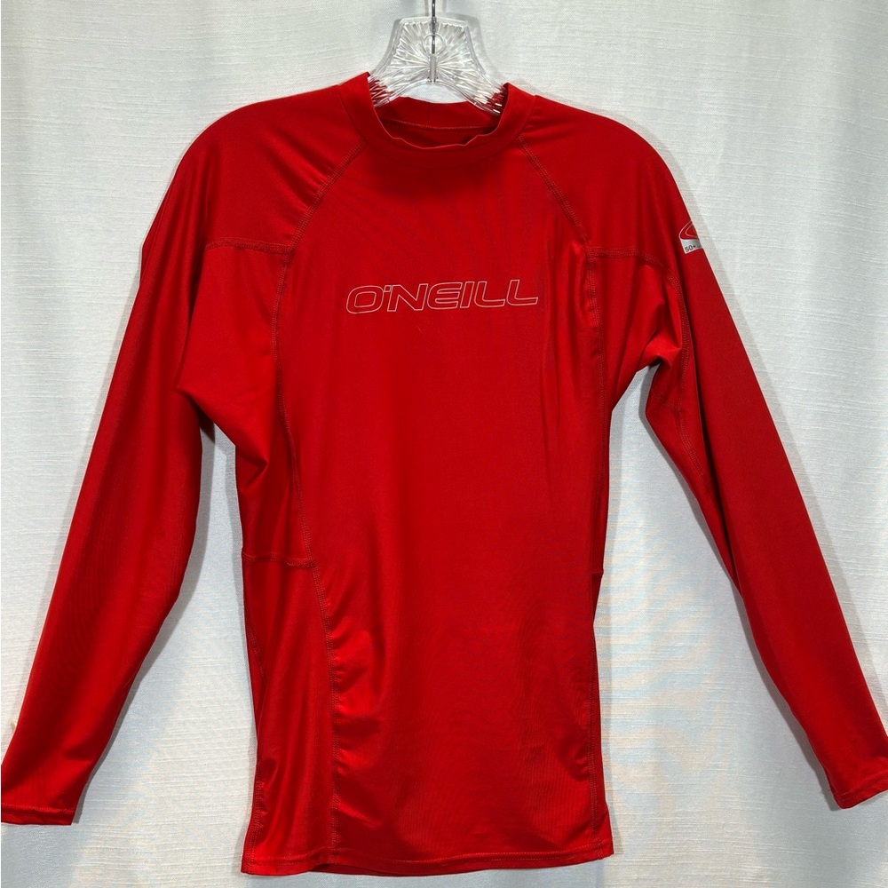 O'Neill Red Men's Swim Rash Guard